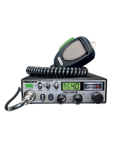 PRESIDENT TAYLOR IV ASC DM Emisora de banda ciudadana AM/FM