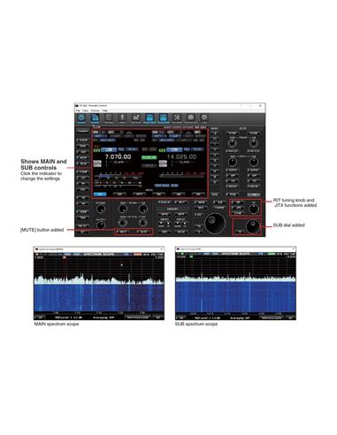 ICOM RS-BA1#12 VER.2 Software control remoto IP