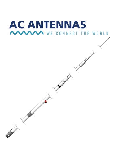 AC ANTENNAS KUM803 1.4-30 Mhz 1200 W 8 m TX/RX