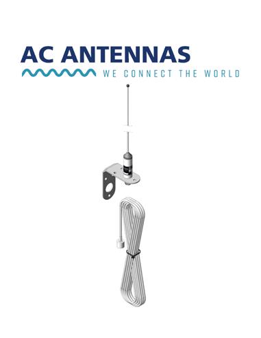 AC ANTENNAS CELMAR0-10 Antena de acero VHF 1 m
