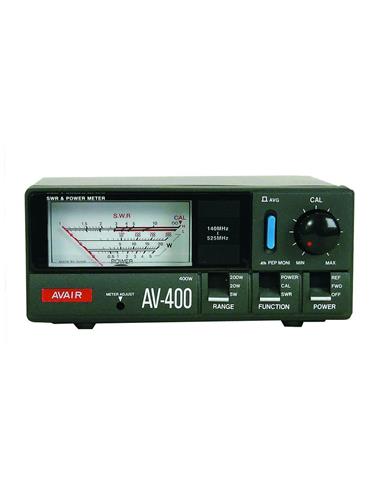 AVAIR AV400N Medidor de potencia y ROE 140-525 MHz., 5-20-200-400w