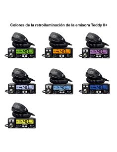 PRESIDENT TEDDY II+ ASC Emisora CB 12/24V AM/FM 2
