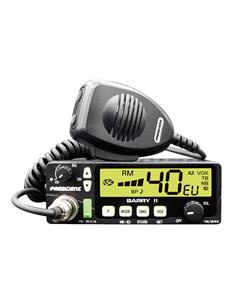 PRESIDENT BARRY II ASC Emisora de banda ciudadana 40CH AM/FM 12V