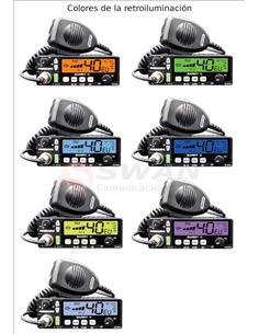 PRESIDENT BARRY II ASC Emisora de banda ciudadana 40CH AM/FM 12V 2