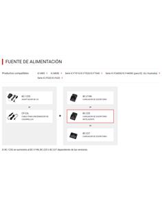 ICOM BC-225 Cargador mesa inteligente 2