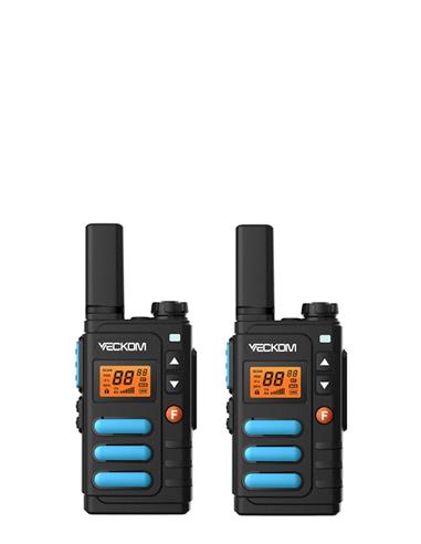 VECKOM SW-18 pareja de walkies PMR446 mini + PINGANILLOS