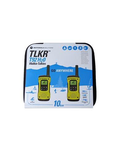MOTOROLA TALKABOUT T92 H2O pareja de walkies PMR446 flotantes