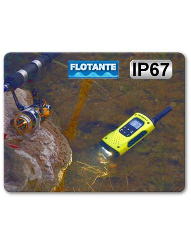 MOTOROLA TALKABOUT T92 H2O pareja de walkies PMR446 flotantes