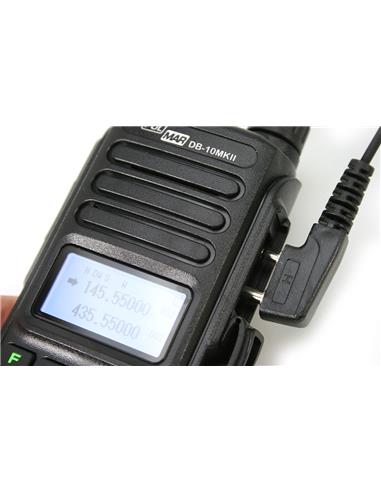 POLMAR DB-10MKII walkie bibanda VHF/UHF 10W + PINGANILLO