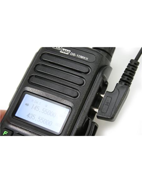 POLMAR DB-10MKII walkie bibanda VHF/UHF 10W + PINGANILLO