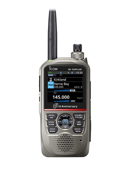 ICOM ID-52E PLUS 60th Anniversay Walkie bibanda D-STAR