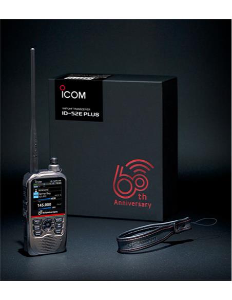 ICOM ID-52E PLUS 60th Anniversay Walkie bibanda D-STAR