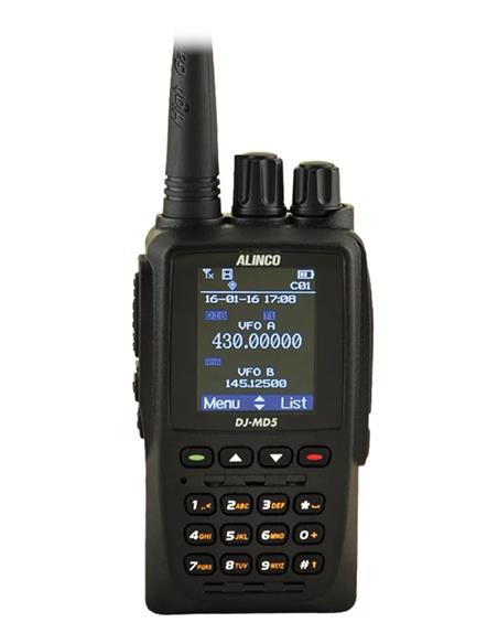 ALINCO DJ-MD5 Walkie bibanda digital DMR con GPS