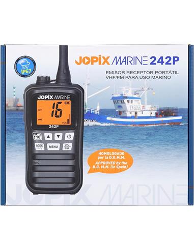 JOPIX MARINE 242P walkie de banda marina VHF