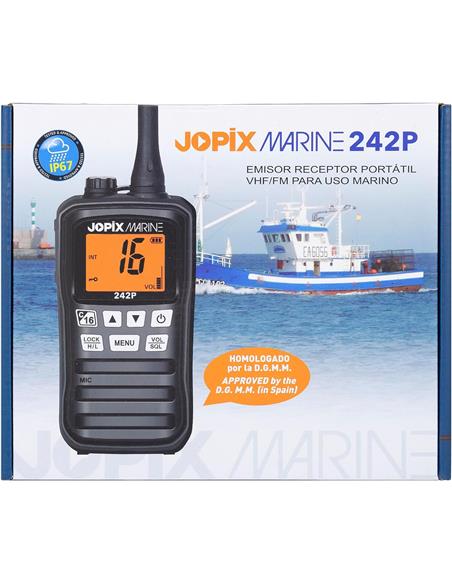 JOPIX MARINE 242P walkie de banda marina VHF