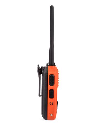 JOPIX MARINE JM616P NARANJA walkie banda marina VHF IP67 flotante
