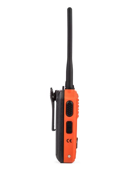 JOPIX MARINE JM616P NARANJA walkie banda marina VHF IP67 flotante