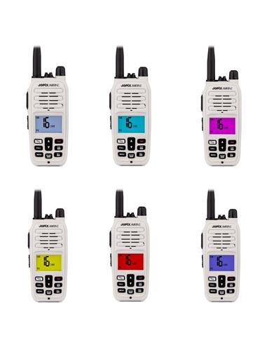JOPIX MARINE JM616P BLANCO walkie VHF marino IP67
