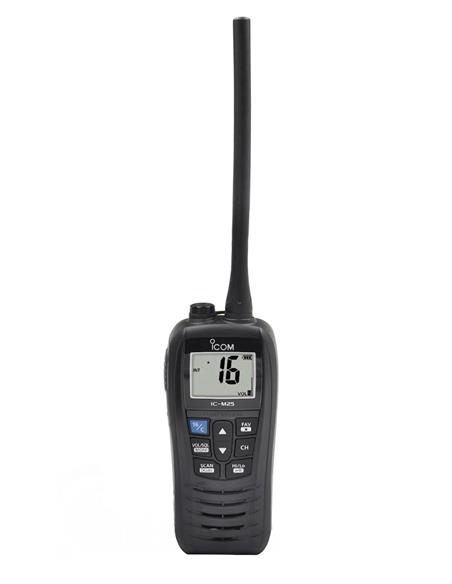 DESCATALOGADO !!!  -  ICOM IC-M25 EURO NEGRO walkie VHF marino