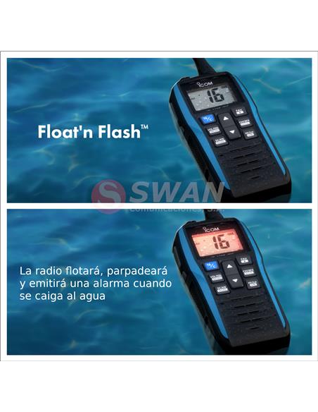 ICOM IC-M25 EUROEVO BLACK walkie VHF marina