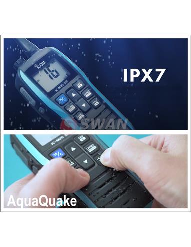 ICOM IC-M25 EUROEVO BLACK walkie VHF marina