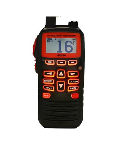 STANDARD HORIZON HX210E walkie de banda marina VHF