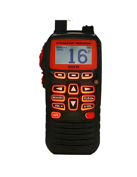 STANDARD HORIZON HX210E walkie de banda marina VHF
