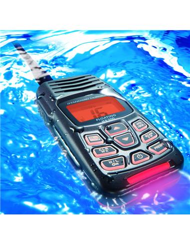 STANDARD HORIZON HX300E walkie de banda marina VHF