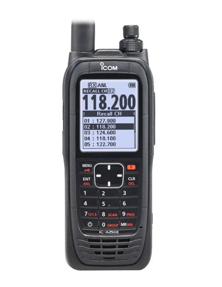 ICOM IC-A25CE Walkie de banda aérea VHF