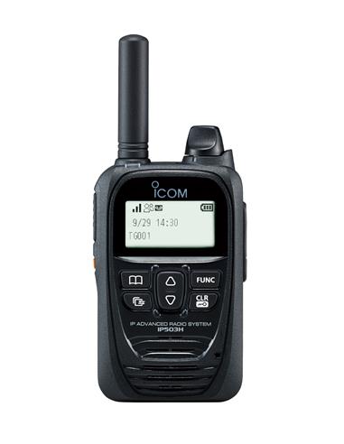 ICOM IP-503H Walkie LTE (4G) y 3G con GPS y Bluetooth