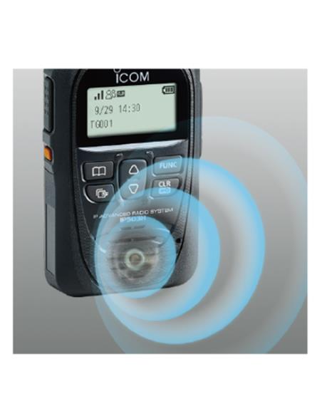 ICOM IP-503H Walkie LTE (4G) y 3G con GPS y Bluetooth