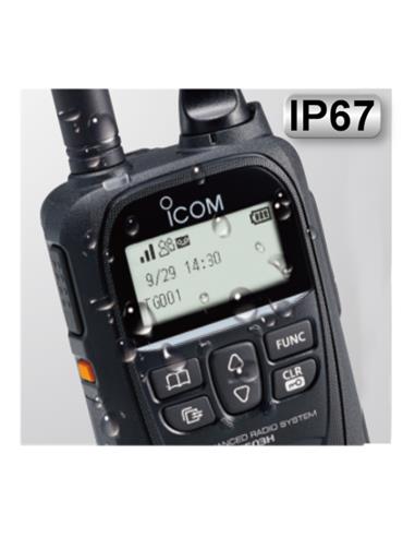 ICOM IP-503H+BC202IP3L+BC123SE Walkie LTE (4G) y 3G con GPS y Bluetooth