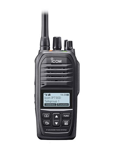 ICOM IP730D Walkie VHF híbrido PMR/LTE