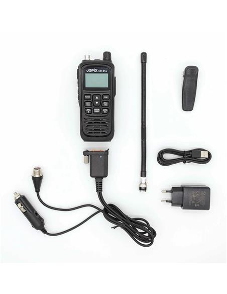 JOPIX CB-514 Kit para automóvil, walkie de banda ciudadana