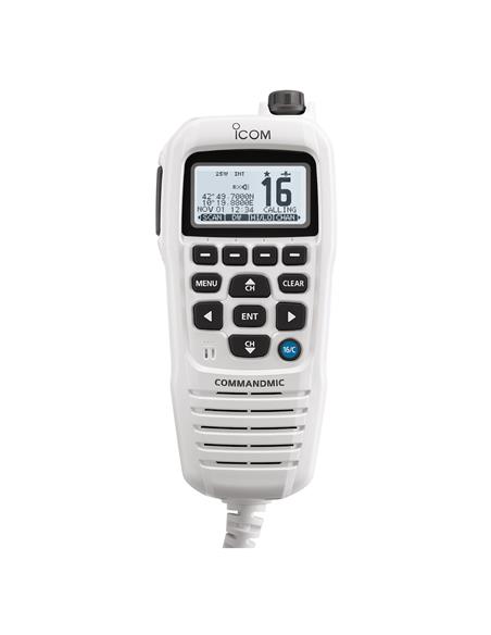 ICOM HM-195GW Micrófono 2ª estación Commandmic para emisoras marinas