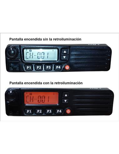 HQT TM-1000V2 emisora móvil 66-88 MHz 512canales 25W