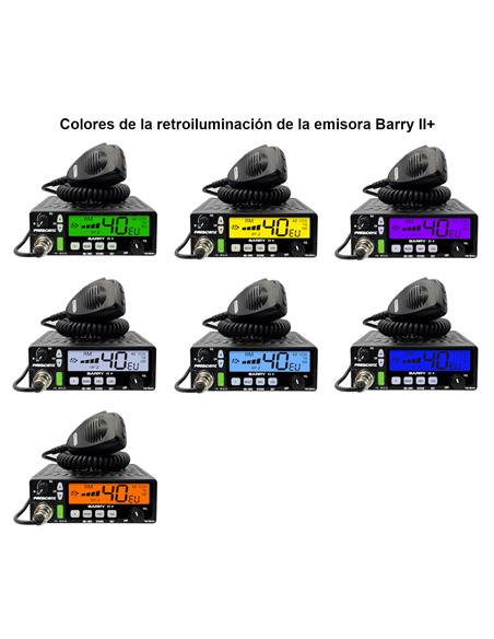 PRESIDENT BARRY II+ ASC Emisora CB AM/FM 12/24V