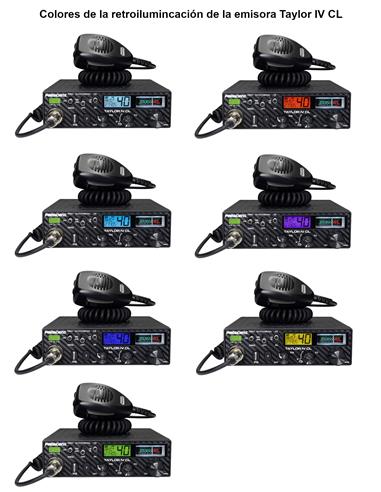 PRESIDENT TAYLOR IV CL Emisora CB AM/FM ASC