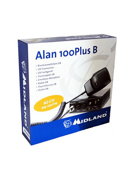 ALAN-100 PLUS B emisora de banda ciudadana AM/FM