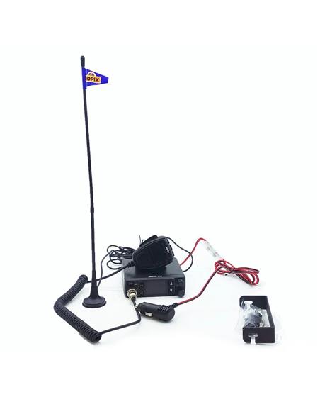 JOPIX AP-7 Emisora de banda ciudadana + Antena magnética MAG7