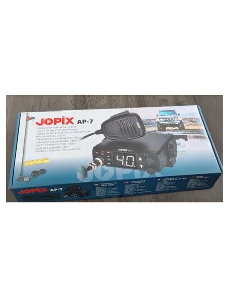 JOPIX AP-7 Emisora de banda ciudadana + Antena magnética MAG7