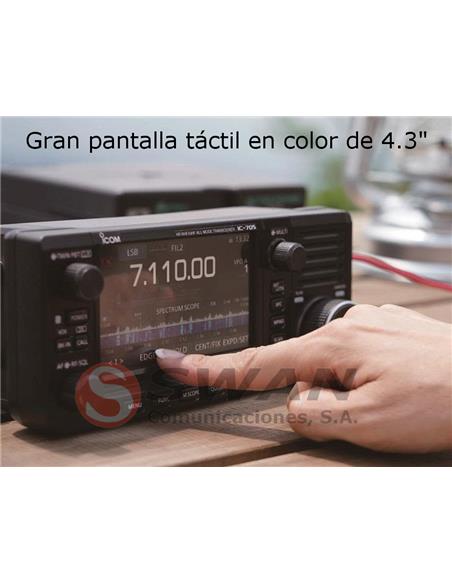 ICOM IC-705 Transceptor HF/50/144/430mhz multimodo
