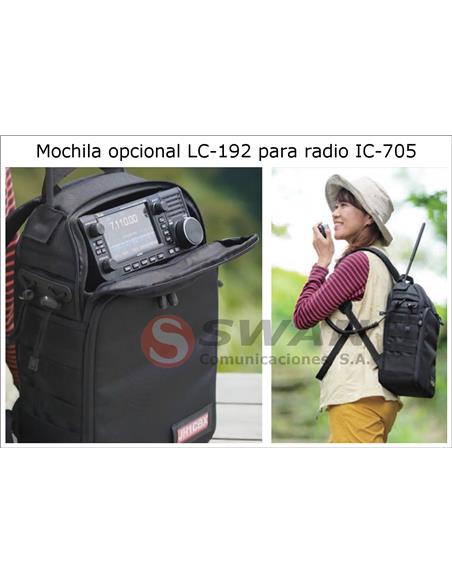 ICOM IC-705 Transceptor HF/50/144/430mhz multimodo