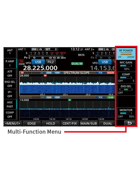 ICOM IC-7760 Transceptor HF/50 Mhz de 200 W
