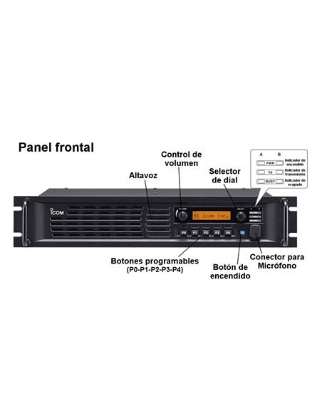 ICOM IC-FR5100 dPMR Repetidor Analógico-Digital VHF