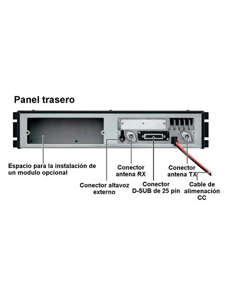 ICOM IC-FR5100 NXDN Repetidor Analógico-Digital VHF
