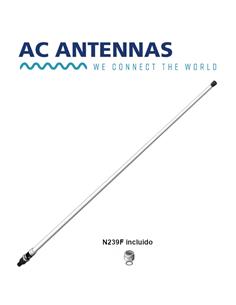 AC ANTENNAS CX4 de 146-162 Mhz 1.26 m 150 W + N239F