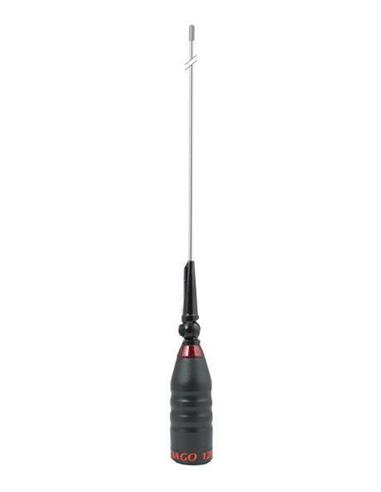 SUPER SANTIAGO 1200 Antena CB 5/8 2m. base PL + cable