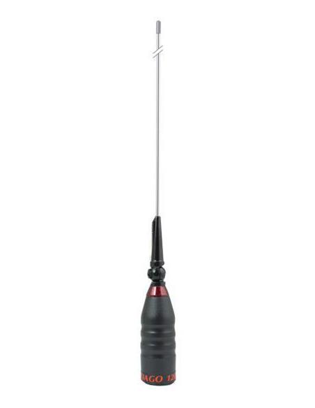 SUPER SANTIAGO 1200 Antena CB 5/8 2m. base PL + cable