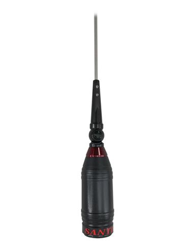 SUPER SANTIAGO 1200 Antena CB 5/8 2m. base PL + cable